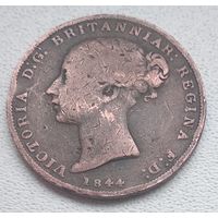 Джерси 1/26 шиллинга, 1844  6-6-1