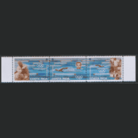 КОСТа  РИКА. М. 14471/73. 1996. Призеры Олимпийских игр в плавании. СцЕпКа.  ЧиСт.