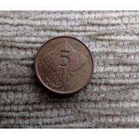 Werty71 Исландия 5 эйре 1981 Скат