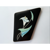 Панно картина ГДР фарфор 20 на 18см