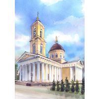 Беларусь 2024 открытка Гомель Свято Петро-Павловский кафедральный собор