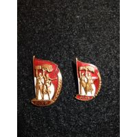 Два знака ВСХВ большой (накладной) и малый, т.м.