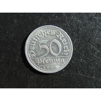 Германия 50 пфеннигов, 1920. С 20 копеек. Распродажа коллекции. Смотрите другие лоты.