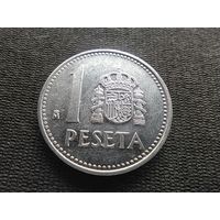 Испания, 1 песета 1986, KM# 821