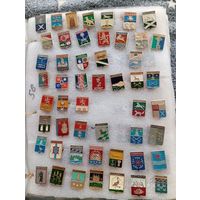 Значки Гербы городов   Цена за один