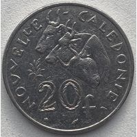 Новая Каледония 20 франков 1983 г.
