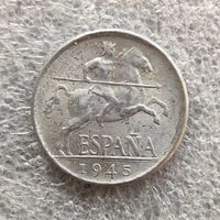 Испания   5 сентимо  1945 г.  (2)