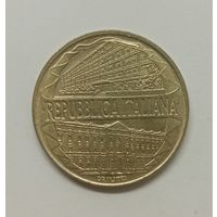 Италия 200 лир, 1996 год  100 лет Академии таможенной службы