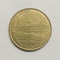 Италия 200 лир, 1996 год  100 лет Академии таможенной службы