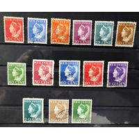 Нидерланды. Indien лот с 234-248