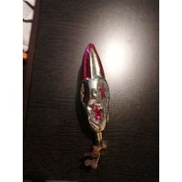 Елочная игрушка салют