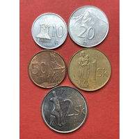 Словакия 5 монет