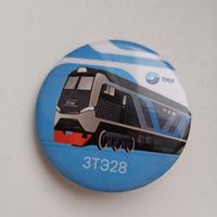 Значок железнодорожный тепловоз 3ТЭ28 ТМХ