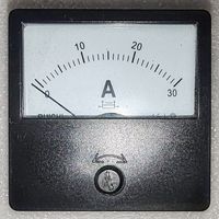 Амперметр 30 А(60Х60 мм).