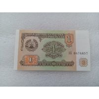 Таджикистан 1 рубл