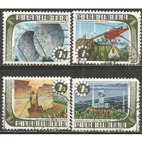 Папуа Новая-Гвинея. Телекоммуникации. 1973г. Mi#234-37.