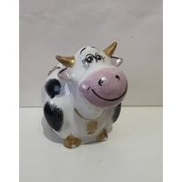 БЫЧОК. Статуэтка фарфоровая "Корова" (Бык) ДФЗ