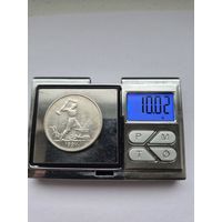 50 копеек 1924 года. ТР. Серебро 900. Монета не чищена. 45488