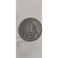 Индия 1 рупе 2000