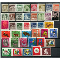 ФРГ - 1966 - Годовой набор - 40 марок - MNH