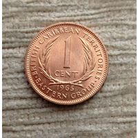 Werty71  Восточные Карибы 1 цент 1965 Карибские острова