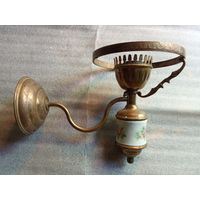 Старое латунное бра под реставрацию или на запчасти