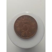 5 эре Дания 1981 год лот 43