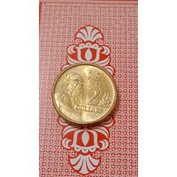 Австралия 2 доллара 1990