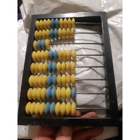 Счеты небольшие старинные бакелит ( проверка)