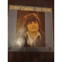 DONNY OSMOND "TOO YOUNG"  LP INDIA MGM 2315 113   EX-/VG+