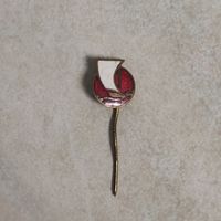 Лацканный значок. Фрачник. Парусник. Латвия. Советская Прибалтика. Тяжёлый металл. Горячие эмали.