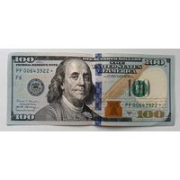 100 долларов со звездой