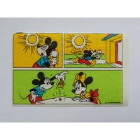 3 вкладыша от жвачки "Donald"