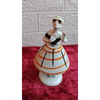 КОЛЛЕКЦИОННАЯ ФАРФОРОВАЯ СТАТУЭТКА СПЛЕТНИЦА СКЛОЧНИЦА ИЗ СЕРИИ РАЗГОВОР ЛФЗИ СССР РАННЯЯ ОРИГИНАЛ . Распродажа Коллекции ! Экспресс  Аукцион  с рубля без МПЦ и прочего .Много лотов в продаже .