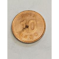 Корея 10 вон 2013
