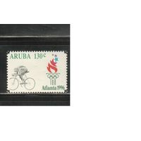 Аруба-1996 (Мих.179) , **,  Спорт, , Велоспорт ,Велосипеды