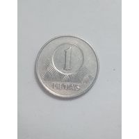 Литва  1 лит 2008 года