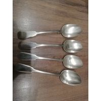 Серебряные ложки 84 царская проба 252.76 гр.