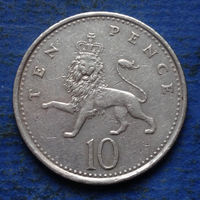 Великобритания 10 пенсов 1992