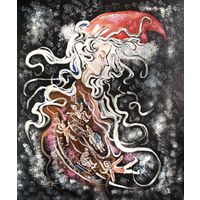 Панно на холсте 70-60 см. масло