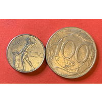 Италия 2 монеты