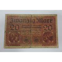20 марок 1918 г. Германия