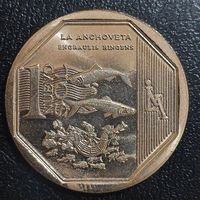 Перу 1 соль 2013 г. "Природные ресурсы" - Анчоус, UNC