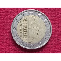 Люксембург 2 евро 2004 г.