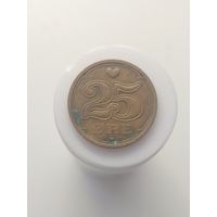 25 эре Дания 1997 год лот 43