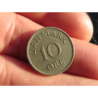 Дания. 10 эре.1954. С 20 копеек. Распродажа коллекции. Смотрите другие лоты.