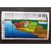 Марка Германия 1995 год Пейзаж