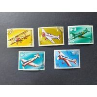 1986 СССР. Спортивные самолеты конструкции А.С. Яковлева. Полная серия