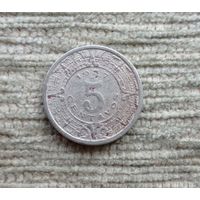 Werty71 Мексика 5 сентаво 1937 Календарь Майя Орёл птица