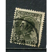Бельгия - 1934 - Король Леопольд III 70С - (есть тонкое место) - [Mi.393] - 1 марка. Гашеная.  (Лот 11HN)-T2P16